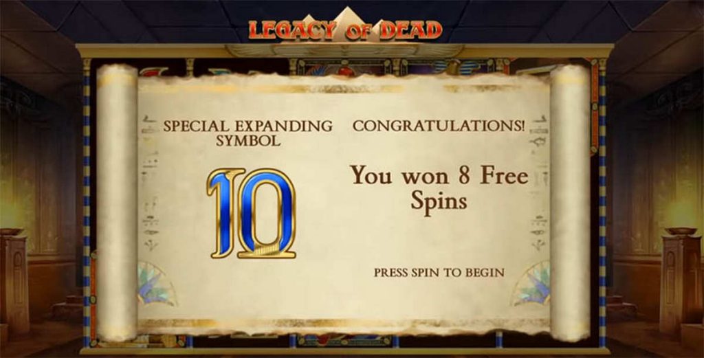 Types of Bonuses for Legacy of Dead
